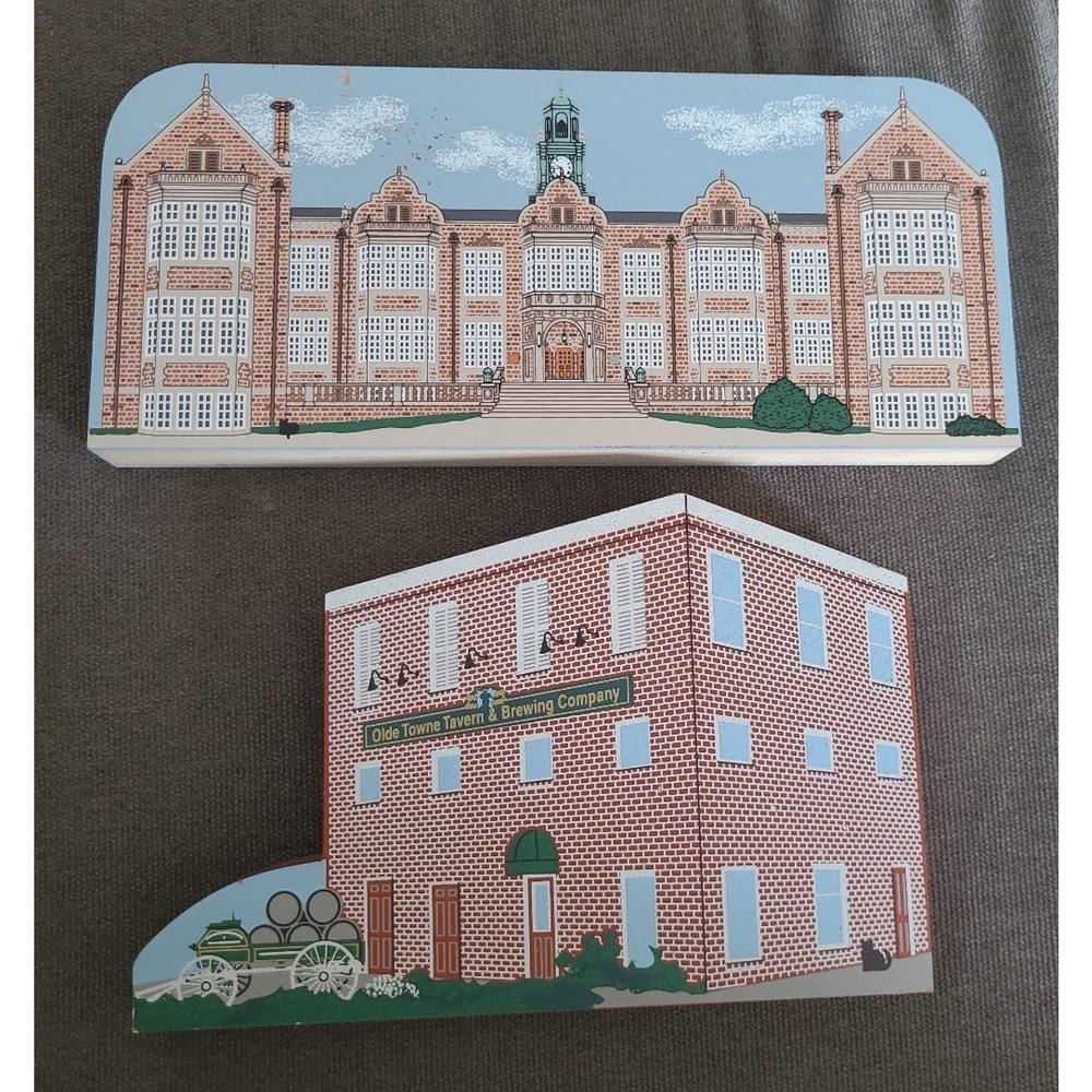 The Cat's Meow Vintage Lot of 2 Maryland Buildings